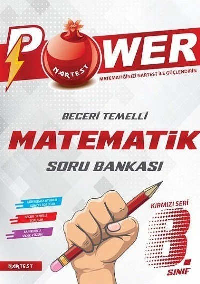 Nartest 8.Sınıf LGS POWER Matematik Soru Bankası