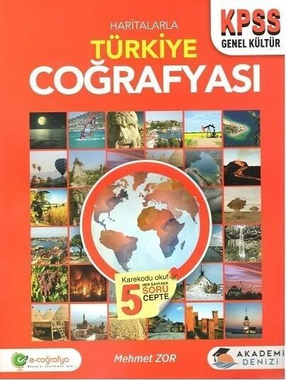 Akademi Denizi KPSS Haritalarla Türkiye Coğrafyası